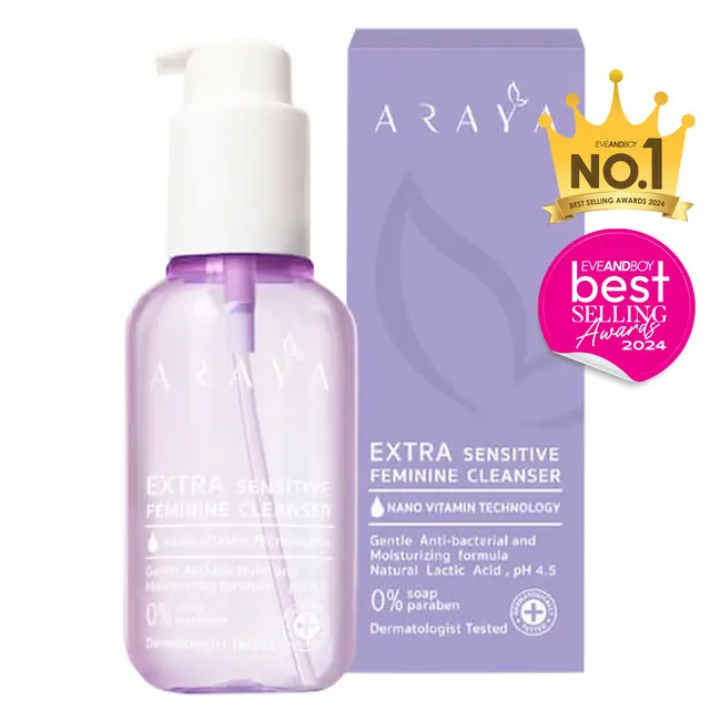 Araya - Extra Sensitive Feminine Cleanser 100ml.