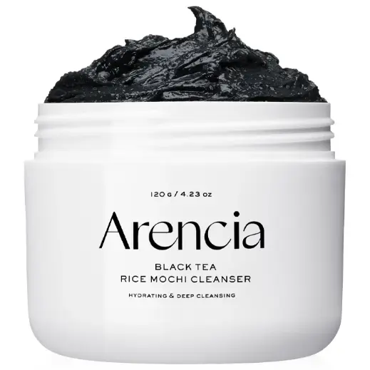 Arencia - Black Tea Rice Mochi Cleanser 120g.