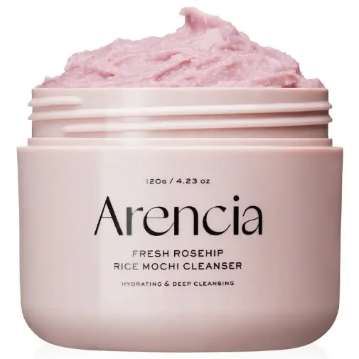 Arencia - Fresh Rosehip Rice Mochi Cleanser 120g.