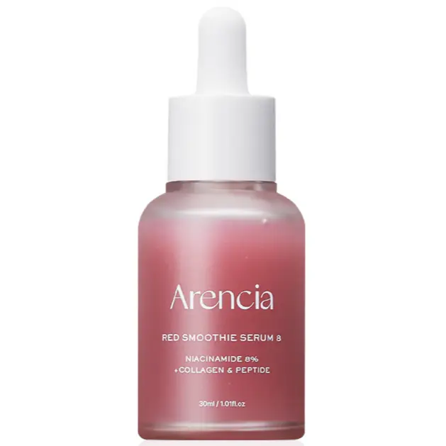 Arencia - Red Smoothie Serum 8 with Niacinamide 8% + Collagen & Peptide 30ml.