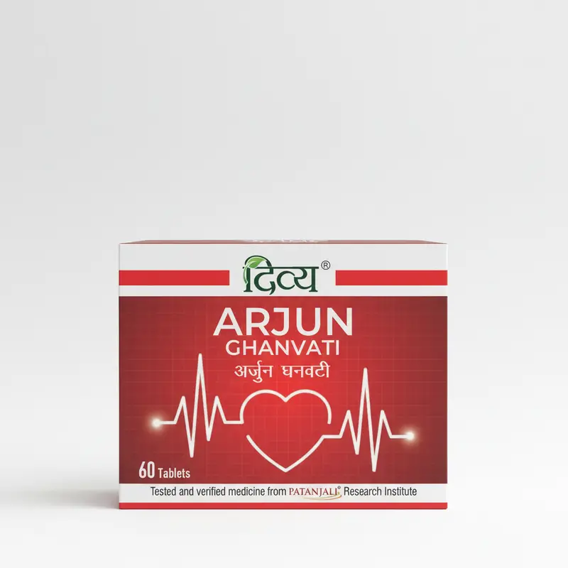 Arjun Ghanvati Tablets – Ayurvedic Heart Support (Terminalia Arjuna) Divya