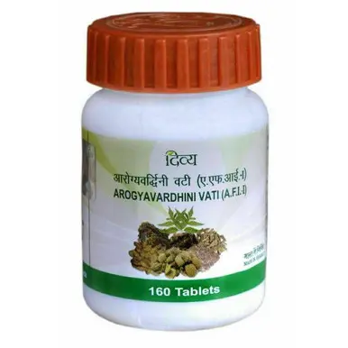 Arogyavardhani Vati 160 Tablets for Liver , Digestive and Skin Health