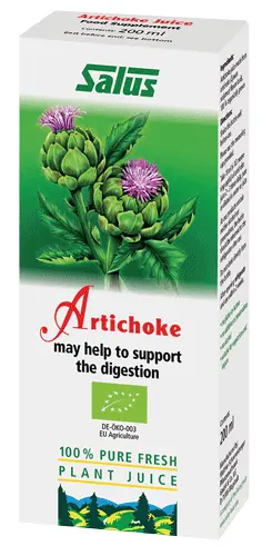 Artichoke Plant Juice 100% Pure Fresh Plant Juice Organic May help to support