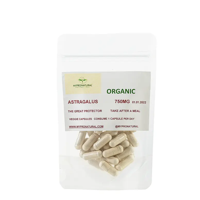 Astragalus Capsules, one months supply, 750mg