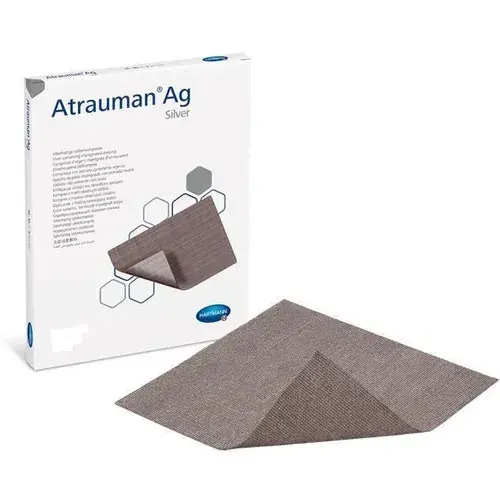 Atrauman Ag Silver Impregnated Dressing 10cm x 10cm Pack of 10