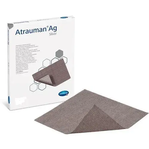 Atrauman Ag Silver Impregnated Dressing 5cm x 5cm Pack of 10