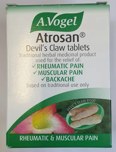 Atrosan Devil’s Claw Tablets 30 tablets herbal rheumatism pain relief