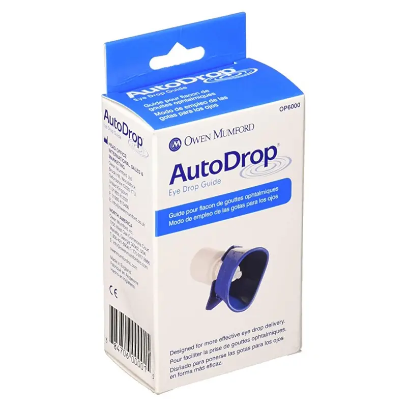 Autodrop eye dropper by Owen Mumford