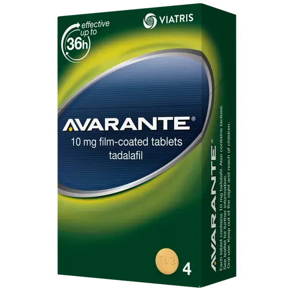Avarante 10mg Film-Coated 4 Tablets