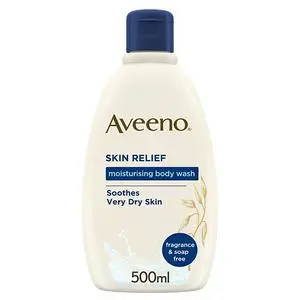 Aveeno, Skin Relief, Body Wash, Soothes Very Dry Skin, 500ml (N)