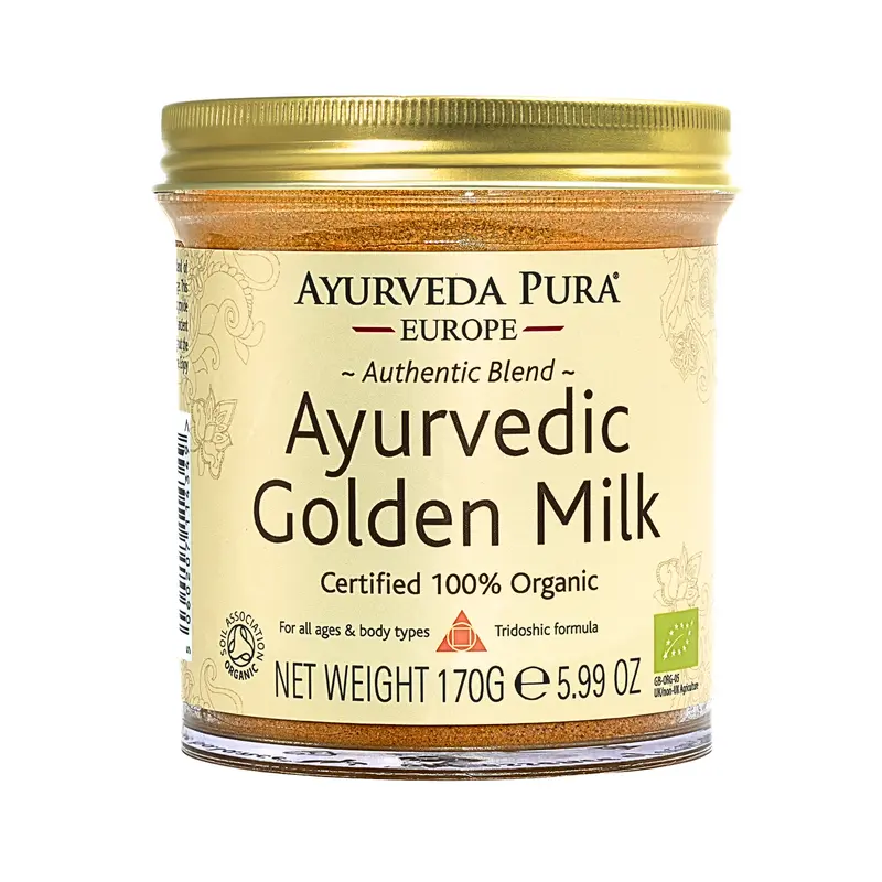 Ayurvedic Golden Milk - 100% Organic Turmeric Milk