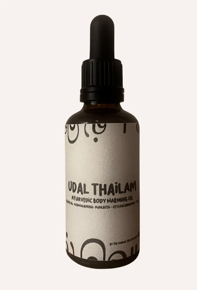 Ayurvedic Vata Balancing and  Body Oil. - Udal Thailaim 50 ml Dropper