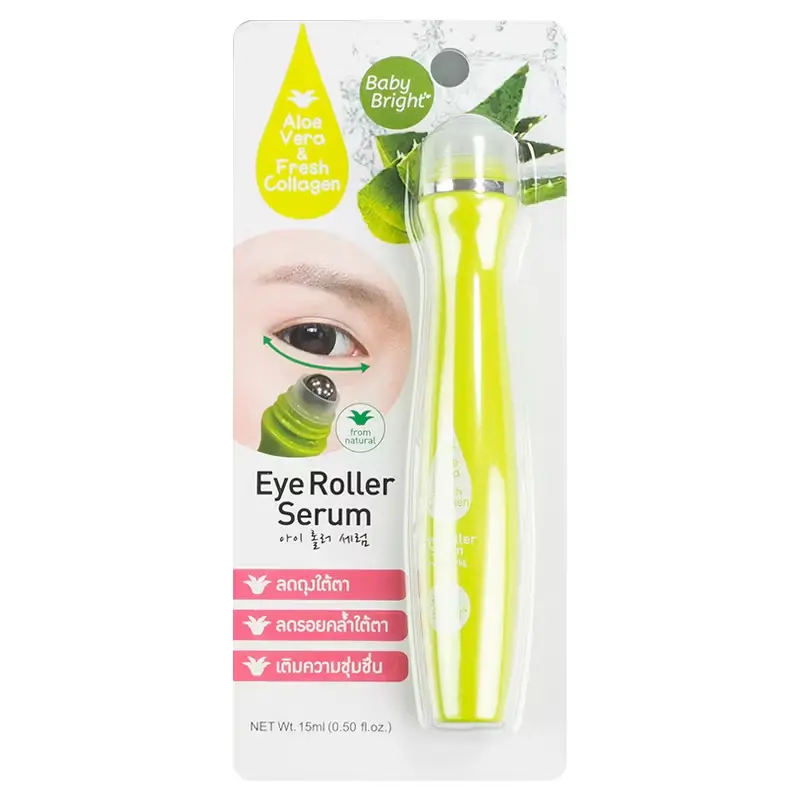 Baby Bright - Aloe Vera & Fresh Collagen Eye Roller Serum 15ml.