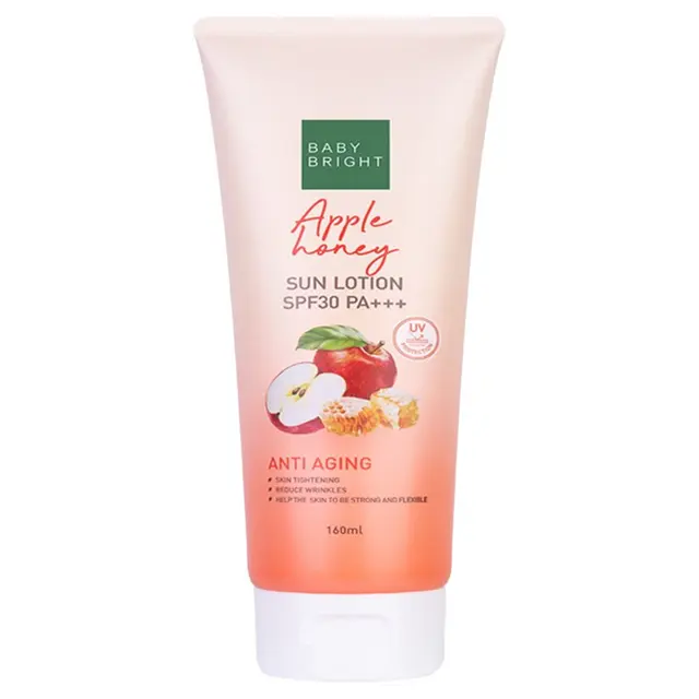 Baby Bright - Apple Honey Sun Lotion SPF30 PA+++ 160ml.