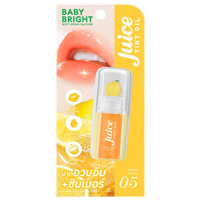 Baby Bright - Juice Tint Oil, Honey Lemon 3.1g.