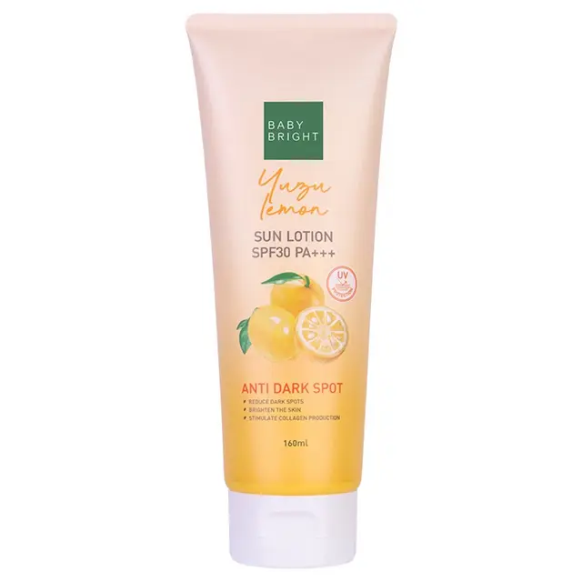 Baby Bright - Yuzu Lemon Sun Lotion SPF30 PA+++ 160ml.