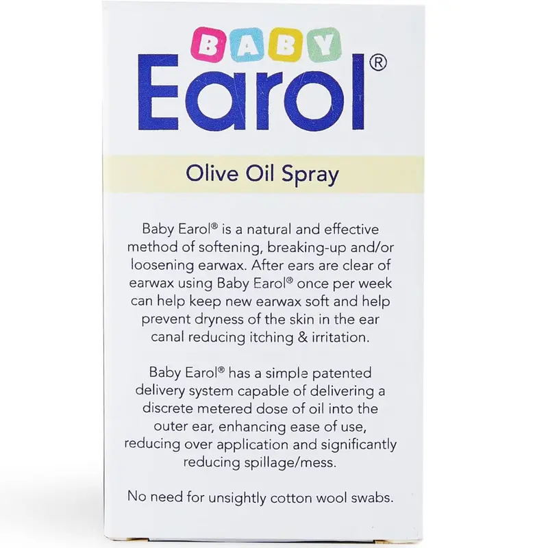 Baby Earol Olive Oil Spray - 10ml (T)