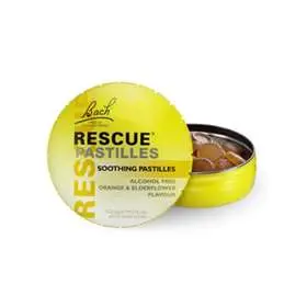 Bach Rescue Pastilles Orange & Elderflower 50g (A)