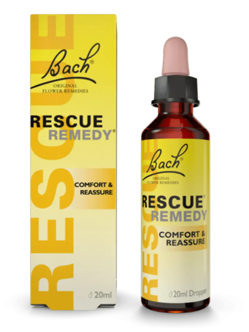 Bach Rescue Remedy Flower Essence Drops - 20ml