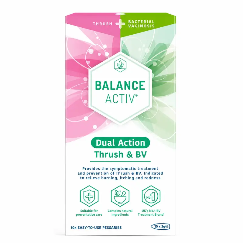 Balance Activ Dual Action Thrush & BV Pessaries 10 Pack