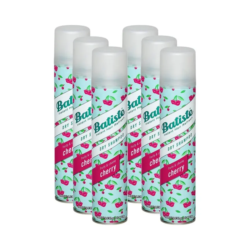 Batiste Dry Shampoo Cherry 200ml - Pack of 6