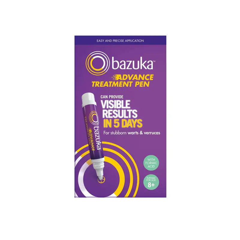 Bazuka Advance Treatment Pen for Warts & Verrucas 3ml