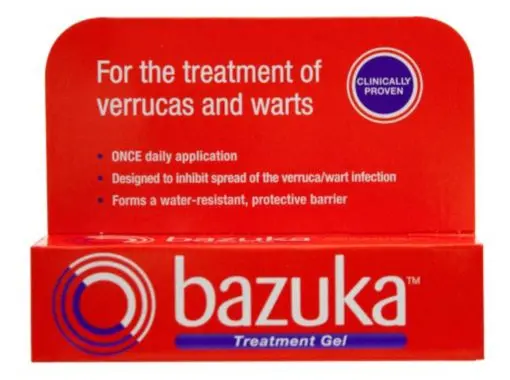 Bazuka Treatment Gel for Warts & Verrucas – 6g