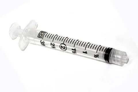 BD 3ml luer lok syringes