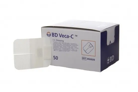 BD IV Cannula Dressing Veca-C, Box of 50