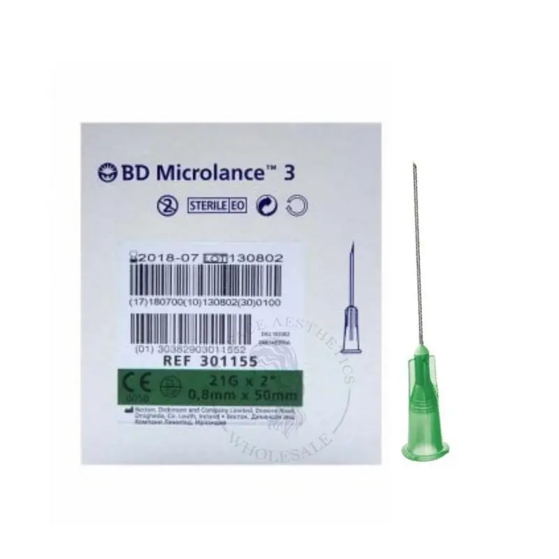 BD microlance 3 21g x 2 inch - 100pcs