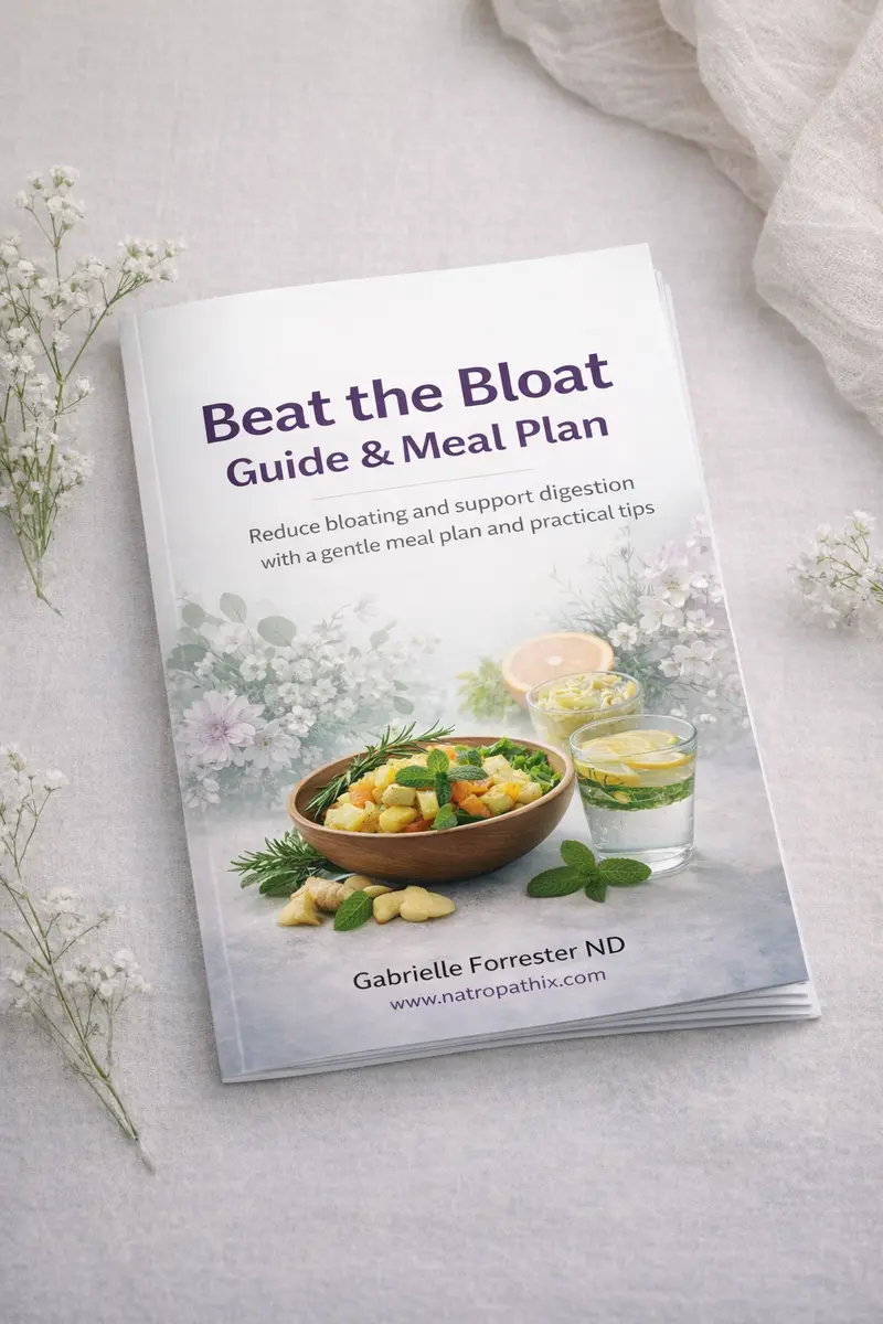 Beat the Bloat Guide and Meal Plan