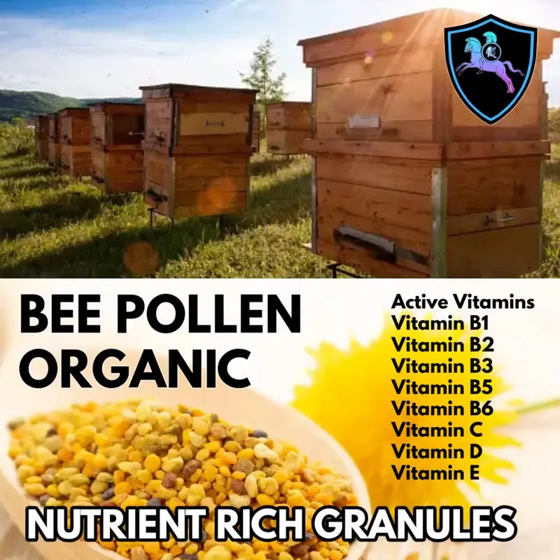 Bee Pollen Granules — Pure Natural Food Ingredient · No Additives · 50g to 5kg