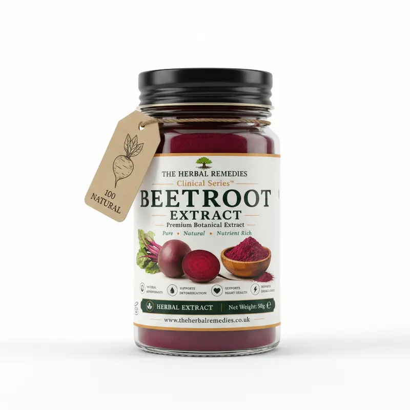 Beetroot (Beta vulgaris) Extract- support circulation, stamina, and detoxification