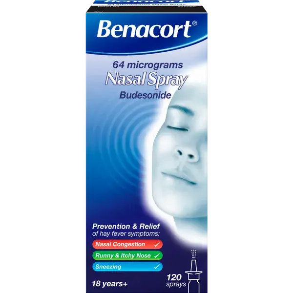 Benacort 64mcg Nasal Spray 120 Doses