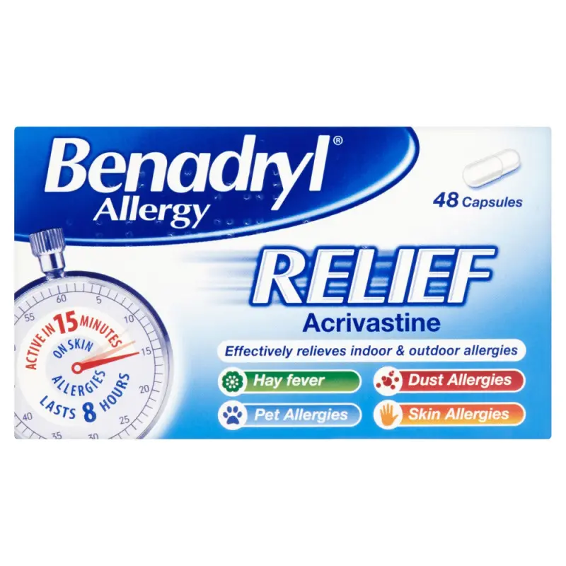 Benadryl Allergy Relief Capsules