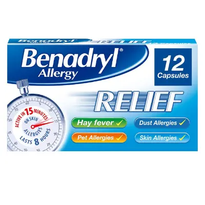 Benadryl Allergy Relief Capsules