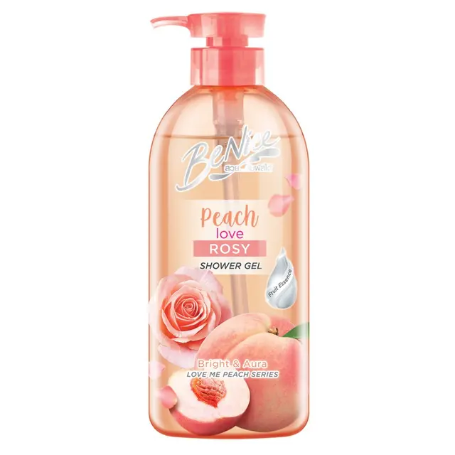 BeNice - Peach Love Rose Shower Gel 450ml.