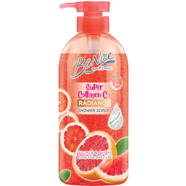BeNice - Super Collagen C+ Shower Scrub 450ml.