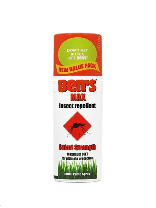 Bens Max Insect Repellent Spray 100ml