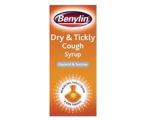 Benylin Dry & Tickly Cough Syrup - 150ml (N)