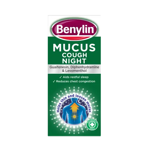 Benylin Mucus Cough Night Syrup – 150ml