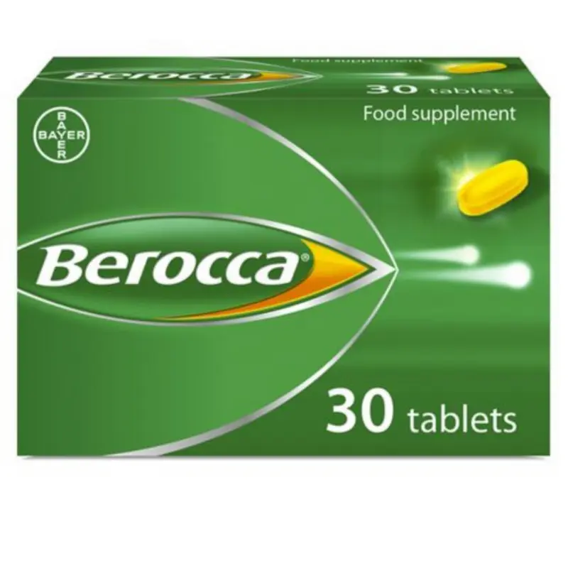 Berocca Energy Vitamin Film Coated 30 Tablets