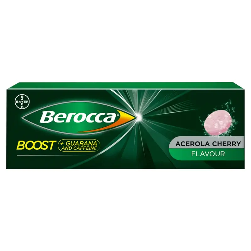 Berocca Performance Energy Support 10 Tablets - Acerola Cherry