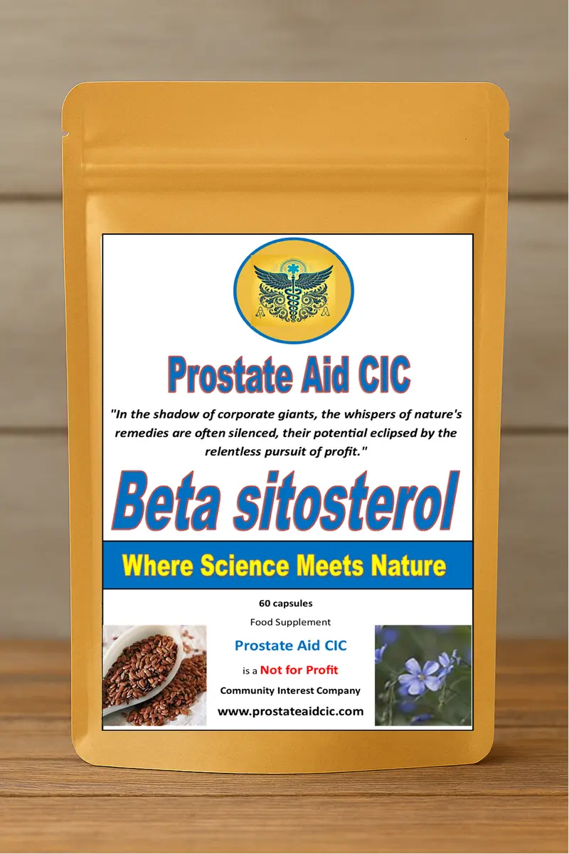 Beta-Sitosterol Capsules | Plant Sterol Supplement | 60 Capsules UK