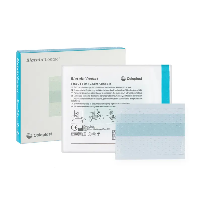Biatain Contact Silicone Dressing (5cm x 7.5cm) (x1 or 5)