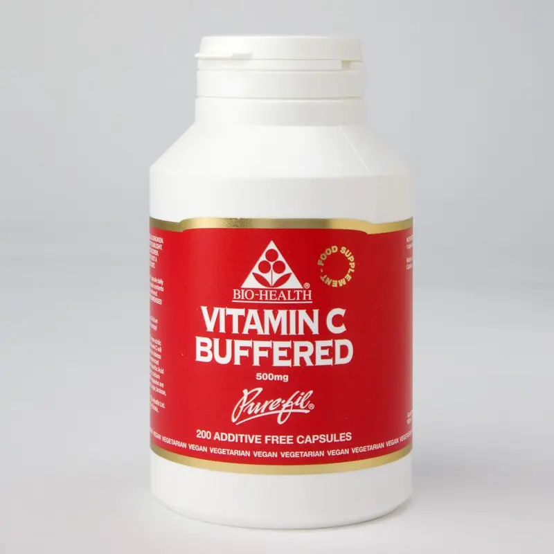 Bio Health Vitamin C Buffered - 200 Capsules