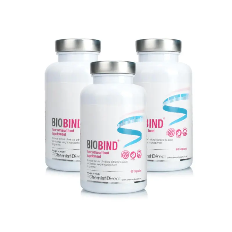 BIOBIND Natural Food Supplement - 180 Capsules