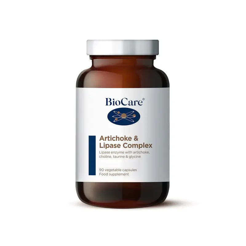 BioCare Artichoke & Lipase Complex 90 Capsules