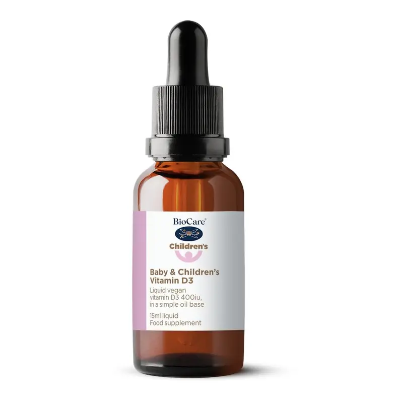 BioCare Baby & Children's Vitamin D3 400 IU 15ml