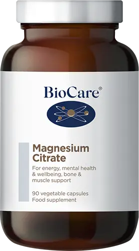 BioCare Magnesium Citrate 90 capsules